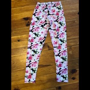 Rose sweet legs leggings